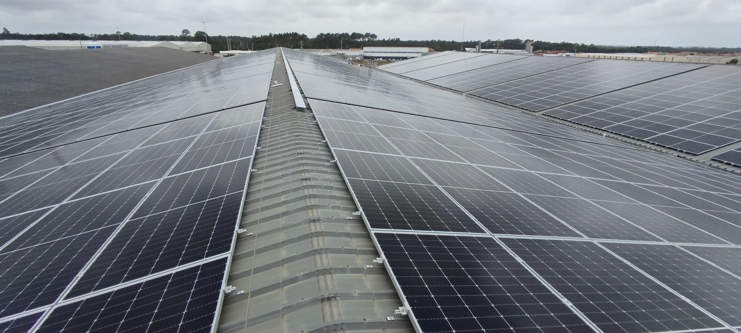 Photovoltaic production unit at CRISAL's facilities